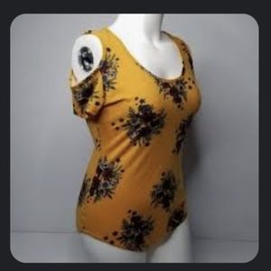 LoveSick Cold Shoulder Bodysuit